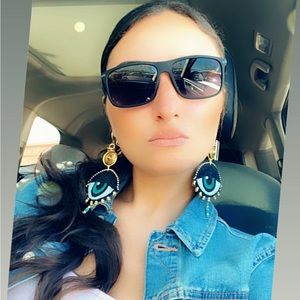 Evil Eye Handmade earrings